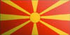 The former Yugoslav Republic of Macedonia flag