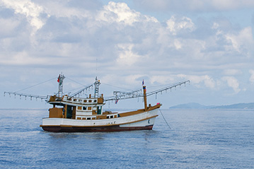 thai fishing boat