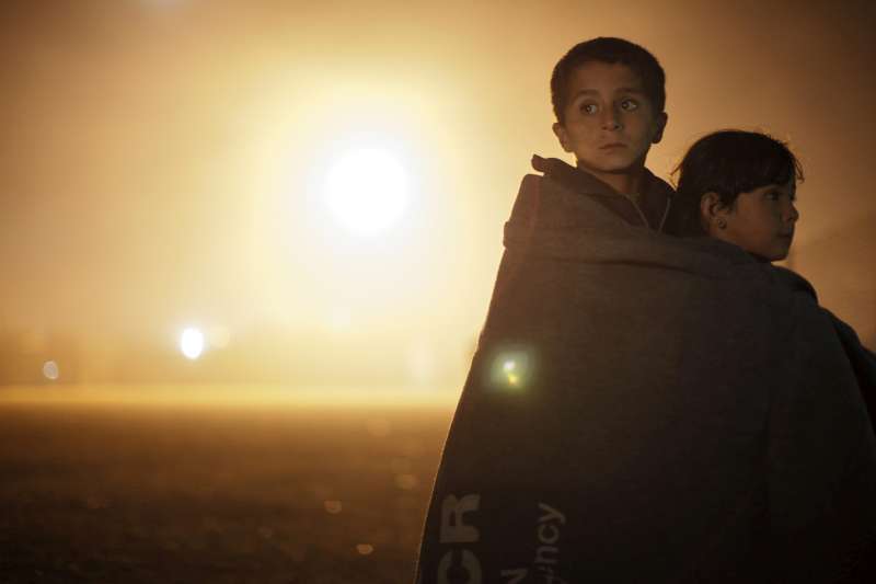 Crianças sírias deslocadas pela escalada de violência no país. Foto: ACNUR/B.Sokol