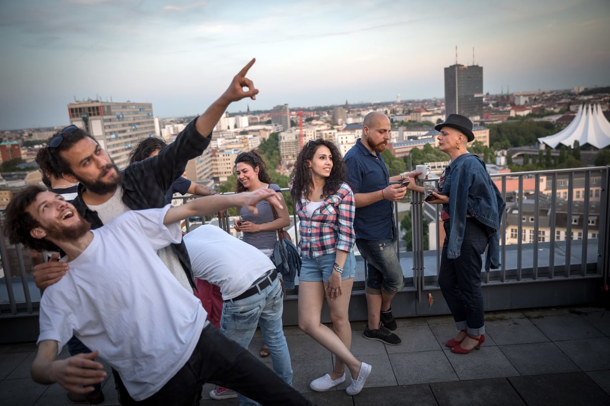 Germany. Syrian refugee opens Arabic library in Berlin