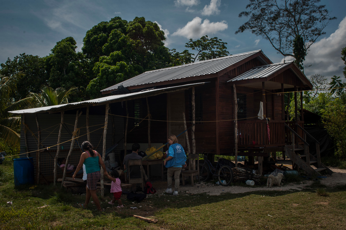 Belize. General view of Valley of Peace, a human settlement founded by Salvadoran refugees in 80ths.