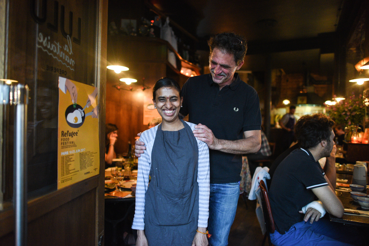 France. European Refugee Food Festival opens in Paris