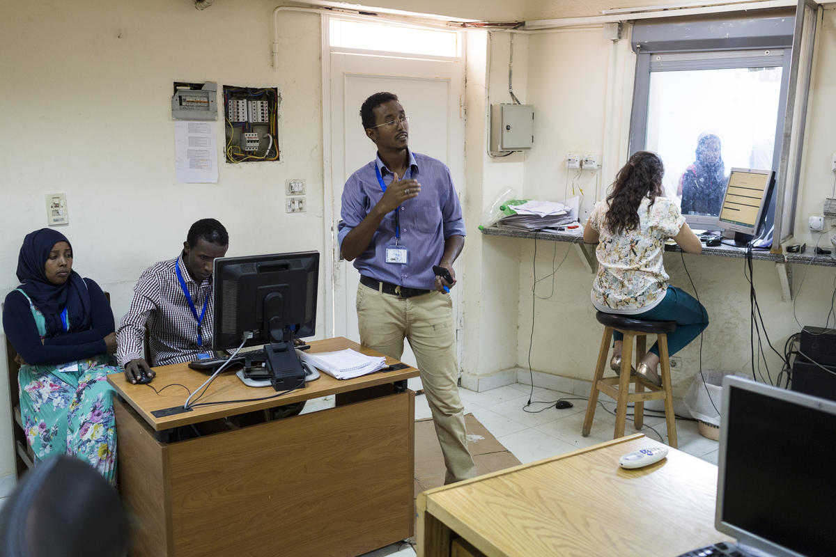 Egypt. Once he ran for his life, now running is Somali refugee's passion