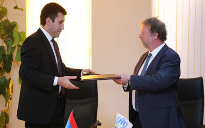 UNHCR in Armenia and Academy of Justice  sign a Memorandum of Understanding on Commitment to Cooperation