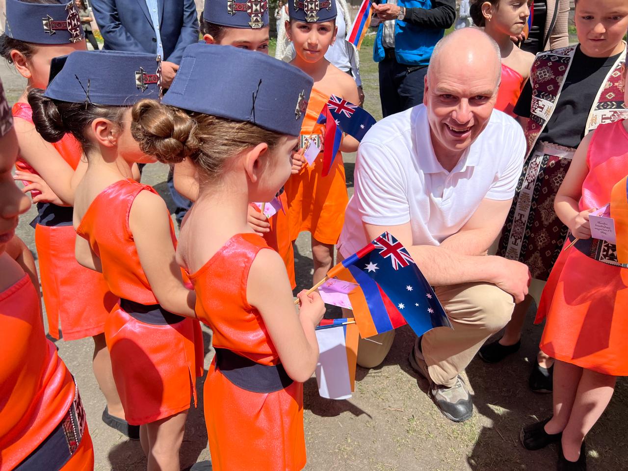 Australian Ambassador visits Masis, Armenia