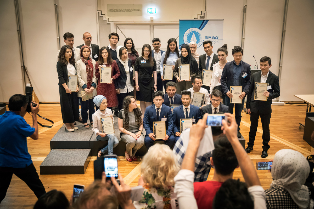 Austria. Mojtaba Tavakoli a former refugee from Afghanistan completing his BSc in molecular biology at the Medical University of Vienna