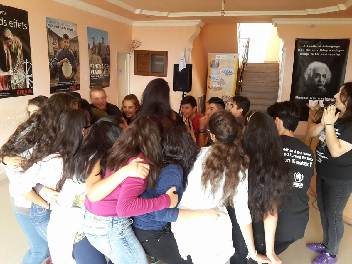 Armenia. YMCA Vardenis camp at Lake Sevan