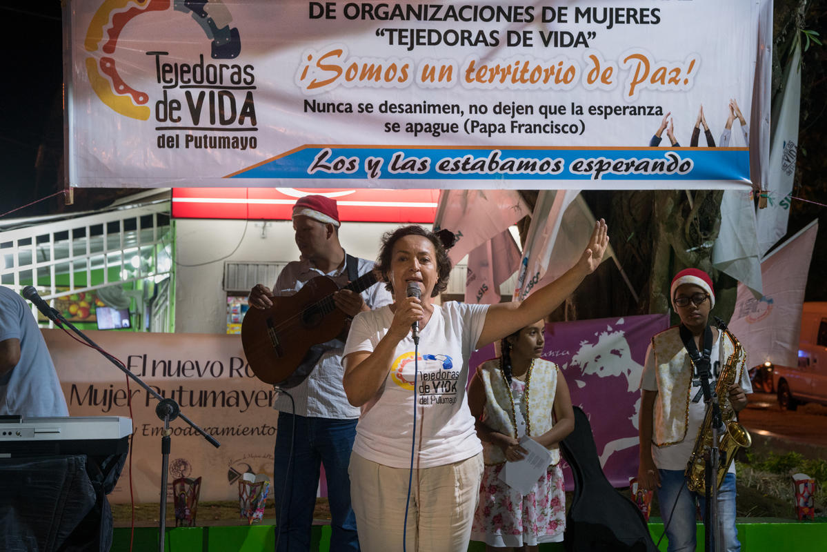 Colombia. Alliance of Women Life Weavers