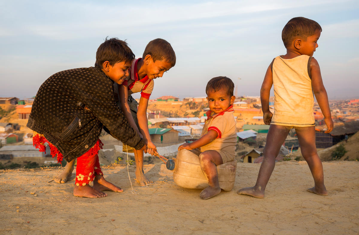 Bangladesh. Rohingya Daily Life Kutupalong Camp