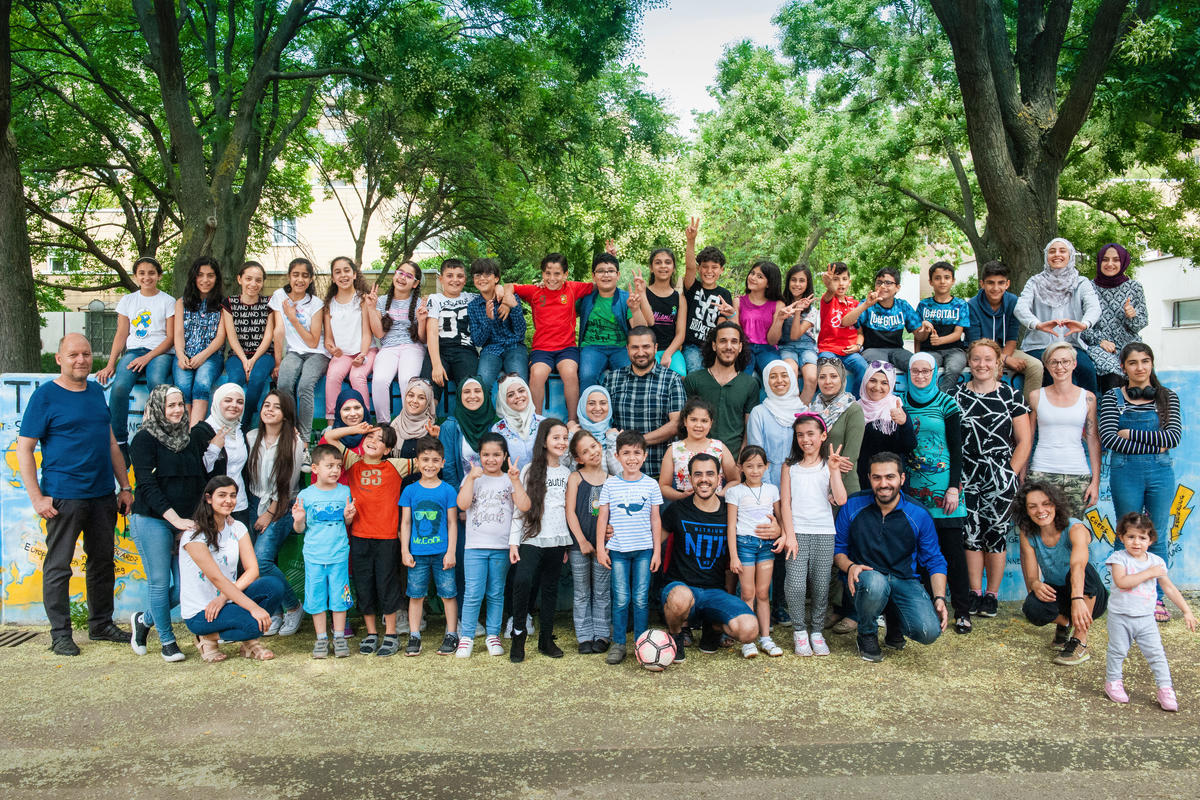 Austria. Children who would otherwise be stuck at home through the holidays benefit from &amp;quot;fun-learning&amp;quot; at a summer school in Vienna run by the Syrian refugee non-profit organisation &amp;quot;Die Brücke des Friedens&amp;quot; (The Peace Bridge)&amp;quot;