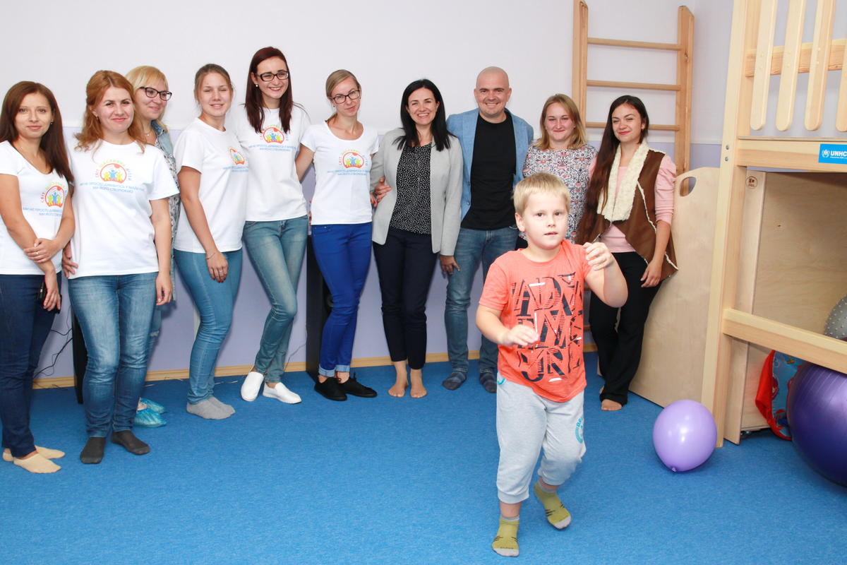 Opening of the &amp;quot;World of Happy Children&amp;quot; Psycho Social Rehabilitation Centre, a project supported by UNHCR