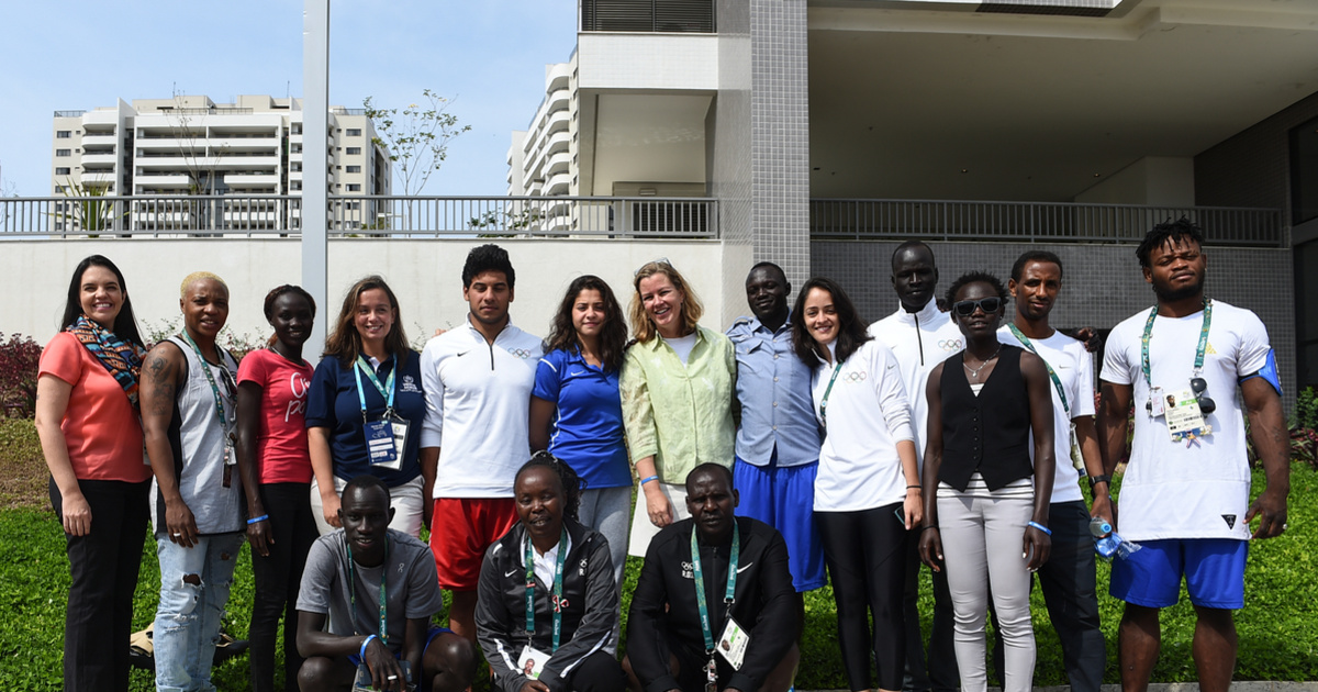 UNHCR Deputy Chief Hails Refugee Team As 'true Olympians' | UNHCR Asia ...