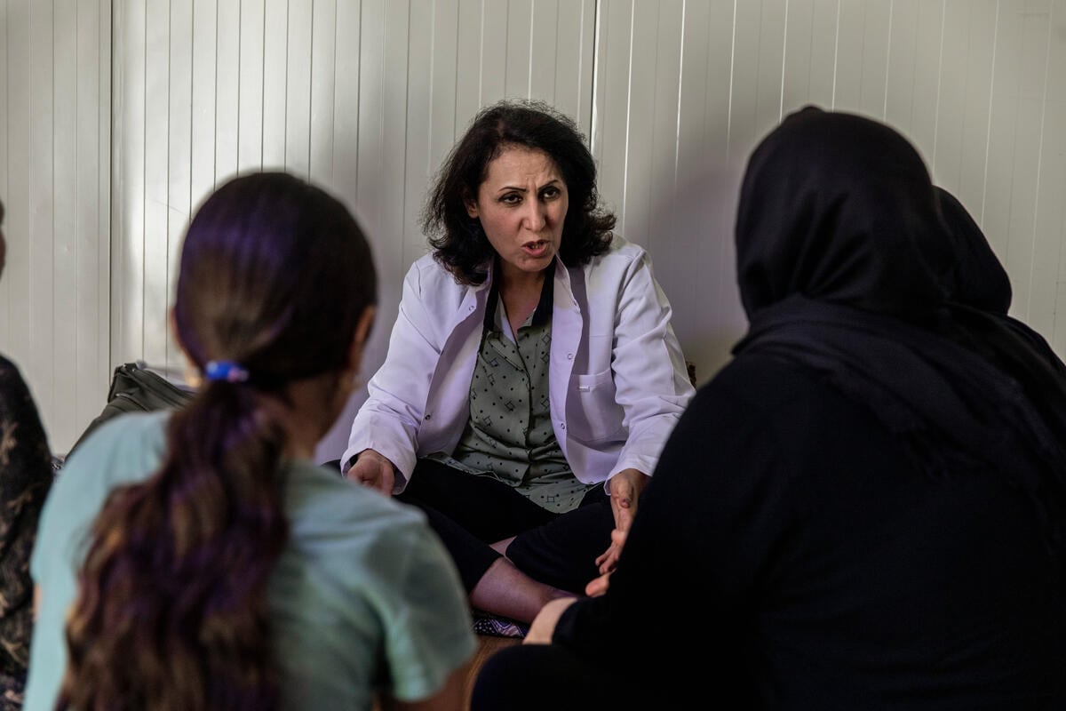 Iraq. Iraqi gynaecologist honoured for aiding Yazidi survivors to recover