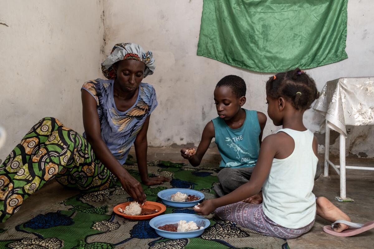 Namibia, Refugees in the Osire settlement are feeling the impacts of funding cuts and climate change