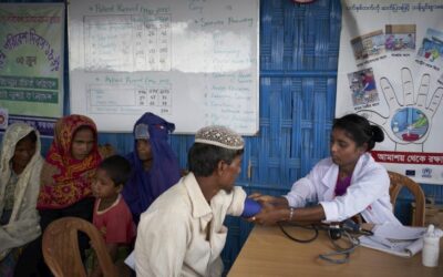 10,5 miljoen vluchtelingen ontvingen gezondheidszorg in 2018