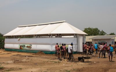 La #MissionKakuma, composée de plusieurs partenaires belges, a fini la construction d’une école durable aux méthodes innovantes dans un camp de réfugiés au Kenya