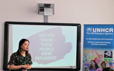 UNHCR MUN Refugee Challenge inspires Kazakhstan youth to design solutions for refugee problems