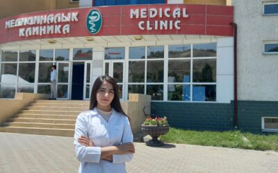 “Maybe one day I will be a great doctor too” – refugee student dreams to open hospital in Kyrgyzstan