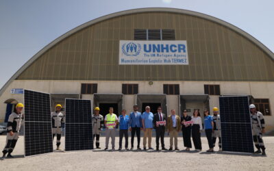 Solarizing the UNHCR emergency stockpile in Uzbekistan
