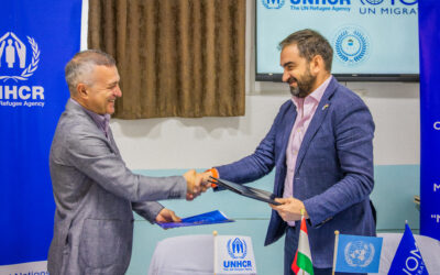 UNHCR and IOM Reinforce Partnership to Support Afghan Refugees in Tajikistan