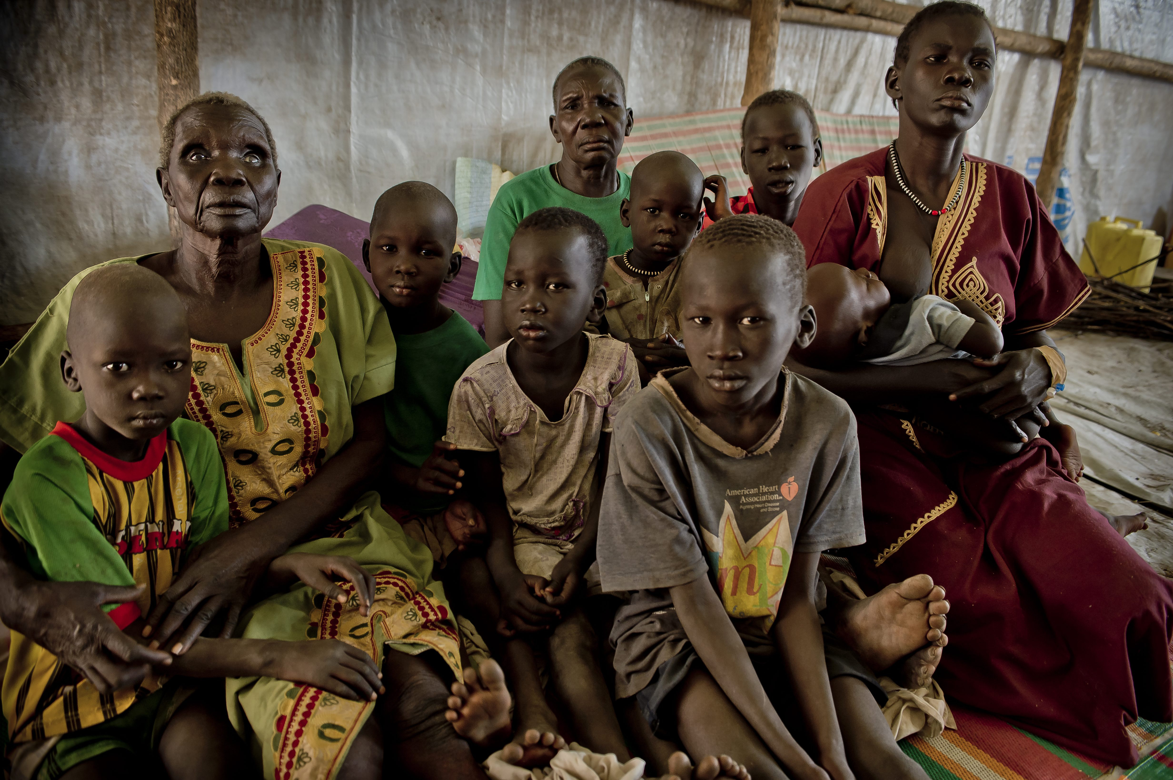 乌干达：南苏丹的冲突令当地妇女及儿童变成难民
