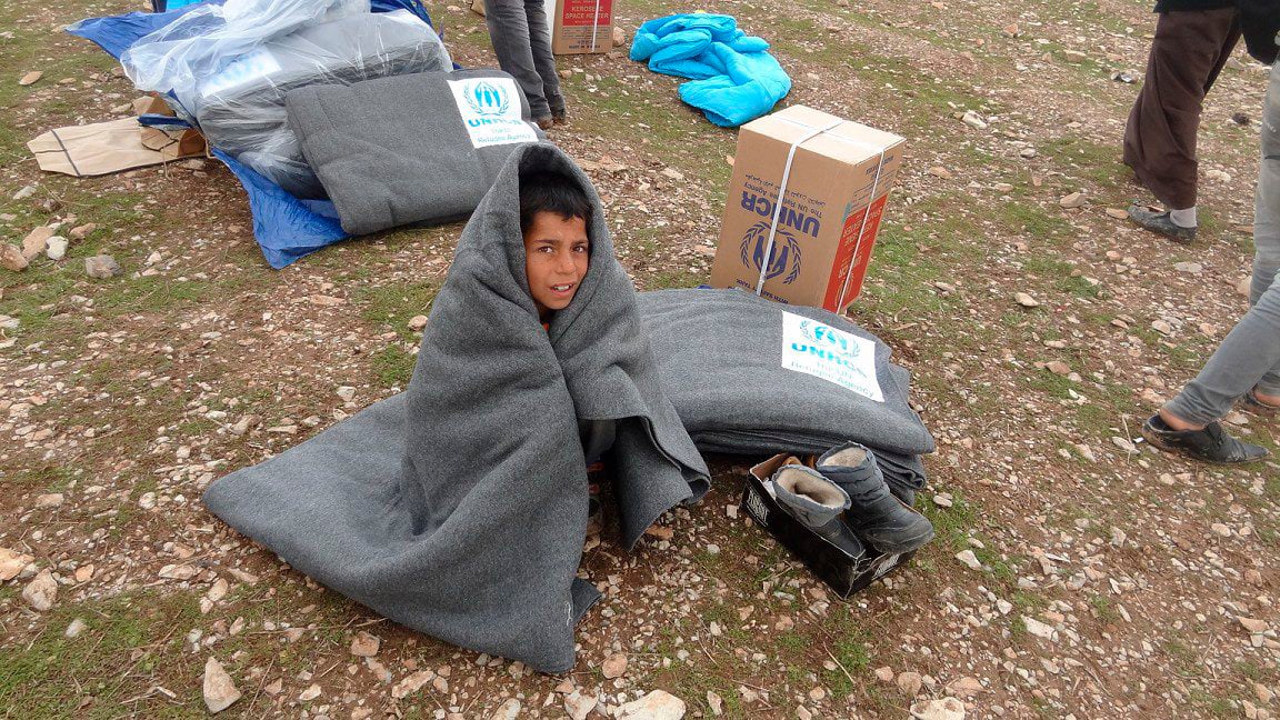 寒冬为600,000名叙利亚难民带来另一个难关