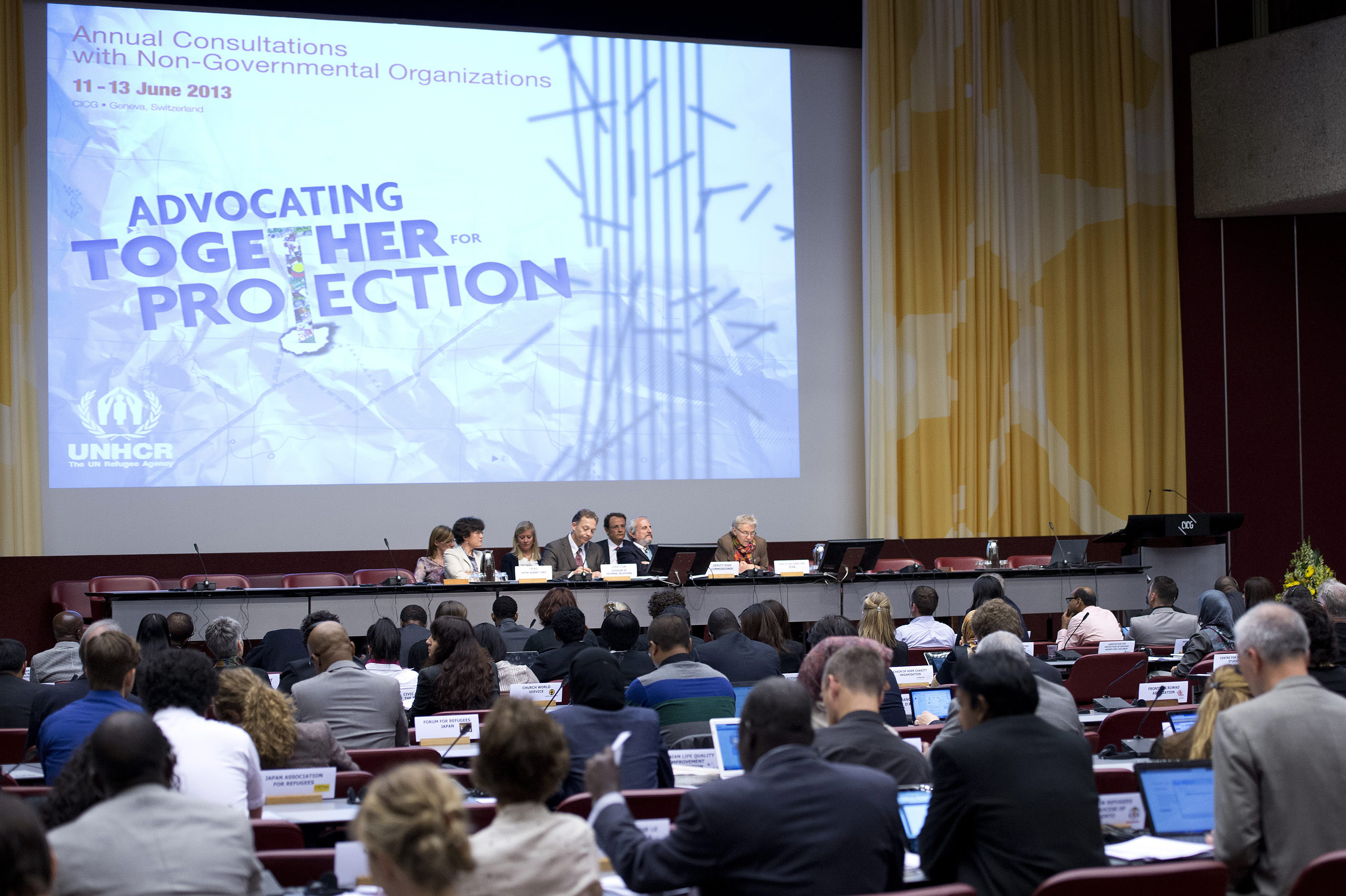 联合国难民署与非政府组织在日内瓦的周年会议揭开序幕