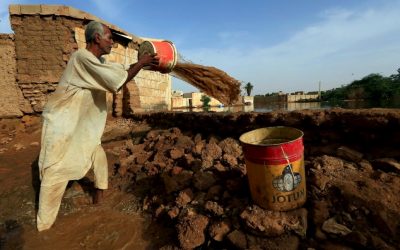 苏丹严重洪灾摧毁流离失所者和安置社区