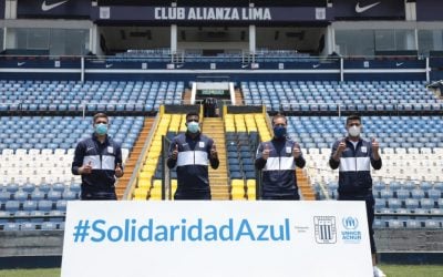 秘鲁利马联盟足球俱乐部与联合国难民署合作支持难民
