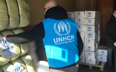 联合国难民署全力以赴援助在乌克兰及邻国的被迫流离失所者