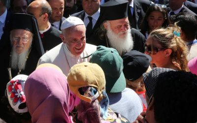 Η Y.A. χαιρετίζει την αλληλεγγύη του Πάπα στους πρόσφυγες