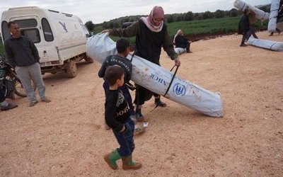 Δεύτερη αποστολή ανθρωπιστικής βοήθειας από την Υ.Α. στη βόρεια Συρία