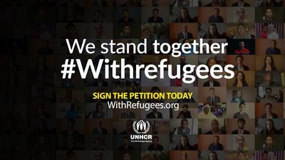 Δημοφιλείς προσωπικότητες σας καλούν να στηρίξετε την έκκλησή μας #WithRefugees