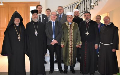 UNHCR Cyprus Representative meets with the religious leaders of Cyprus to discuss the situation of refugees, asylum seekers and migrants
