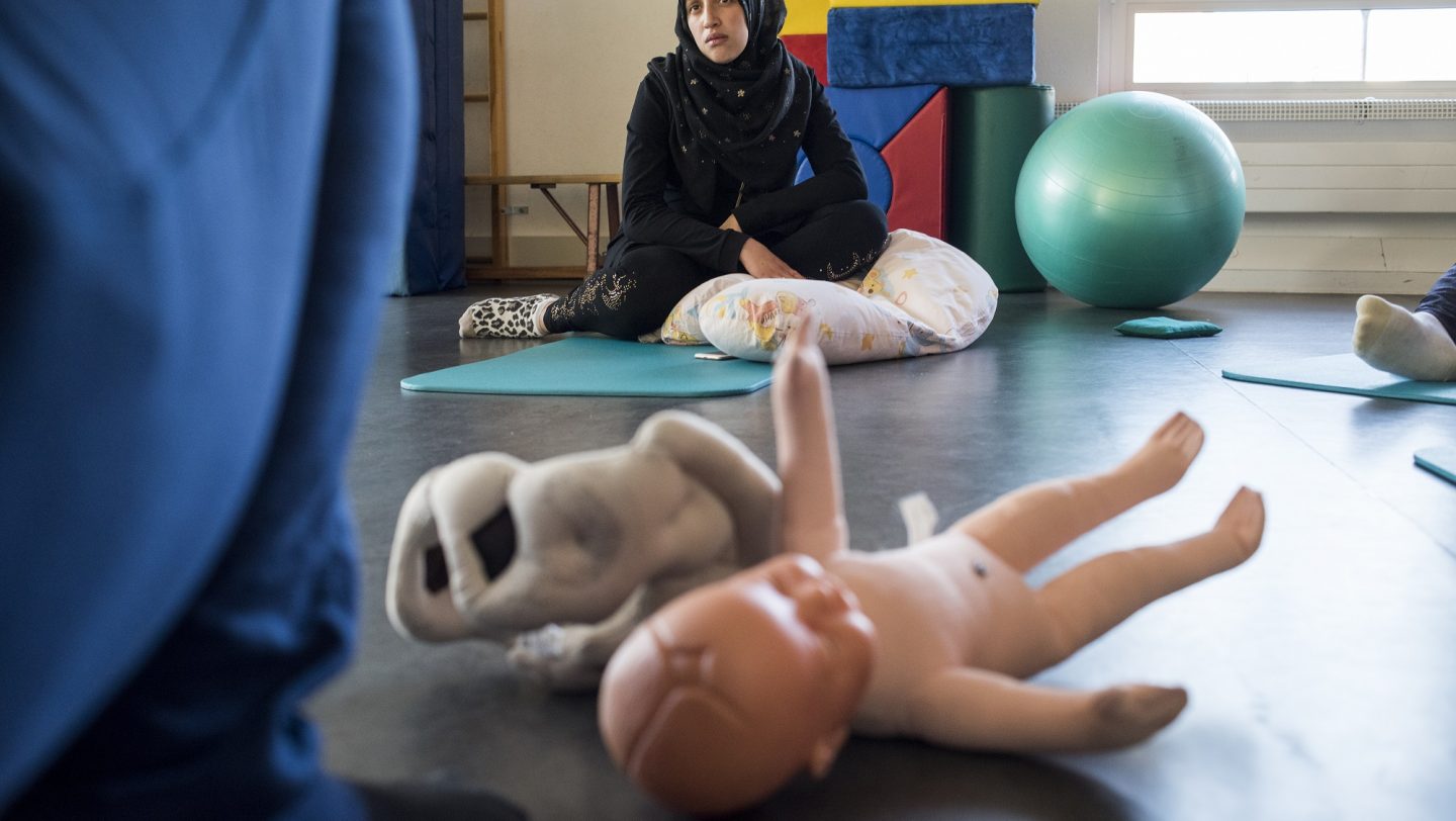 Switzerland. Pre-natal classes for refugee and migrant women, protecting their and their babies health