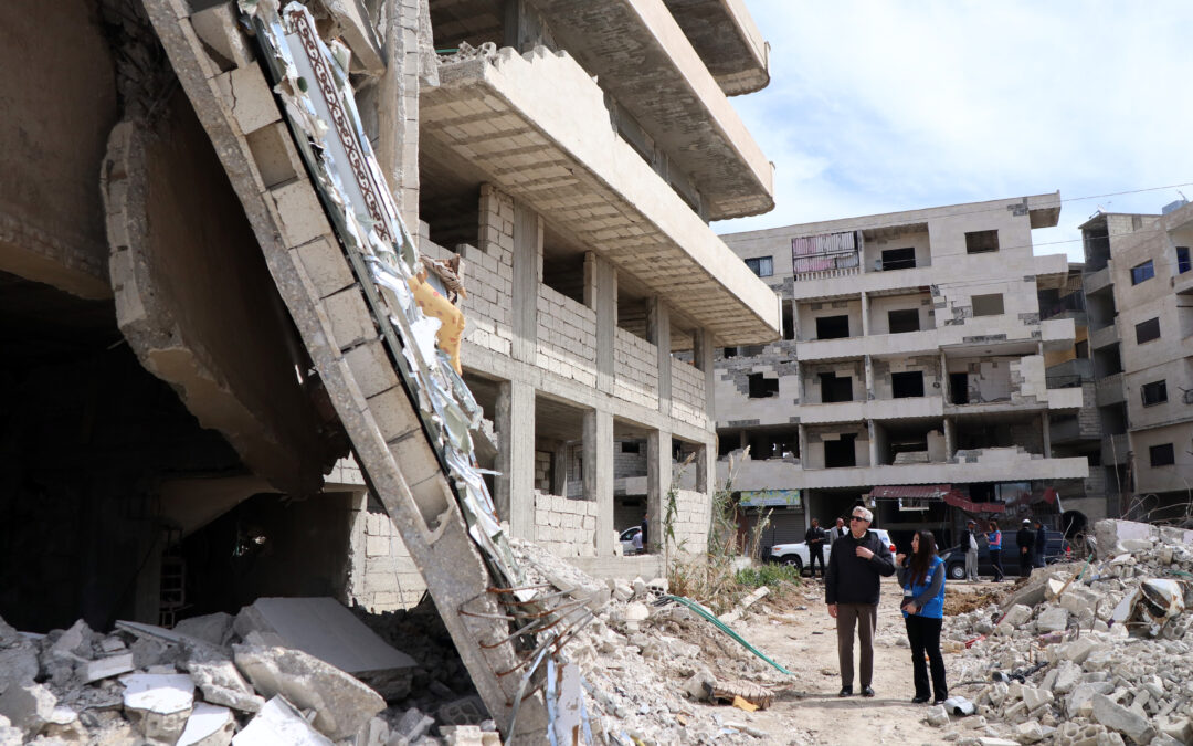 UN-Flüchtlingshochkommissar Grandi besucht Erdbebengebiete in Türkiye und Syrien