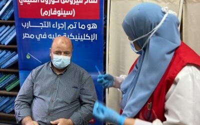 As Vaccines Roll Out in Egypt, Refugees Are Not Left Behind