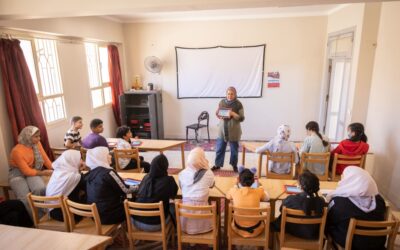 التوقيع على اتفاقية بين المفوضية وشركة أجيليتي لدعم تعليم اللاجئين في مصر