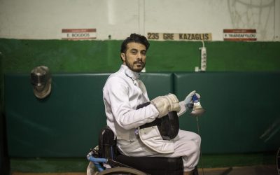 Η ξιφασκία σε αμαξίδιο δίνει ζωή και ελπίδα σε έναν πρόσφυγα από το Ιράκ