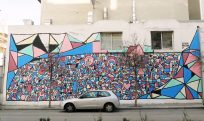 Παγκόσμια Ημέρα κατά του Καρκίνου: τοιχογραφία της  Ύπατης Αρμοστείας στο Θεαγένειο Αντικαρκινικό Νοσοκομείο Θεσσαλονίκης