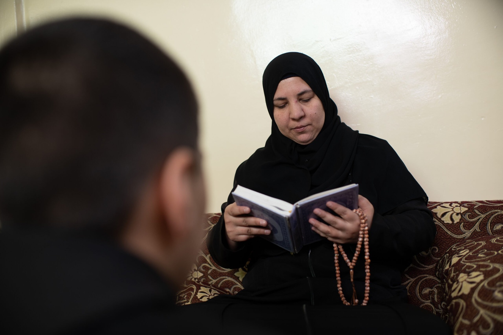 Jameela 是四名孩子的母親，她在敍利亞衝突中失去了丈夫，被迫逃往約旦。 © UNHCR