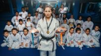 In Indonesia, a female refugee karate champion and trainer is inspiring others