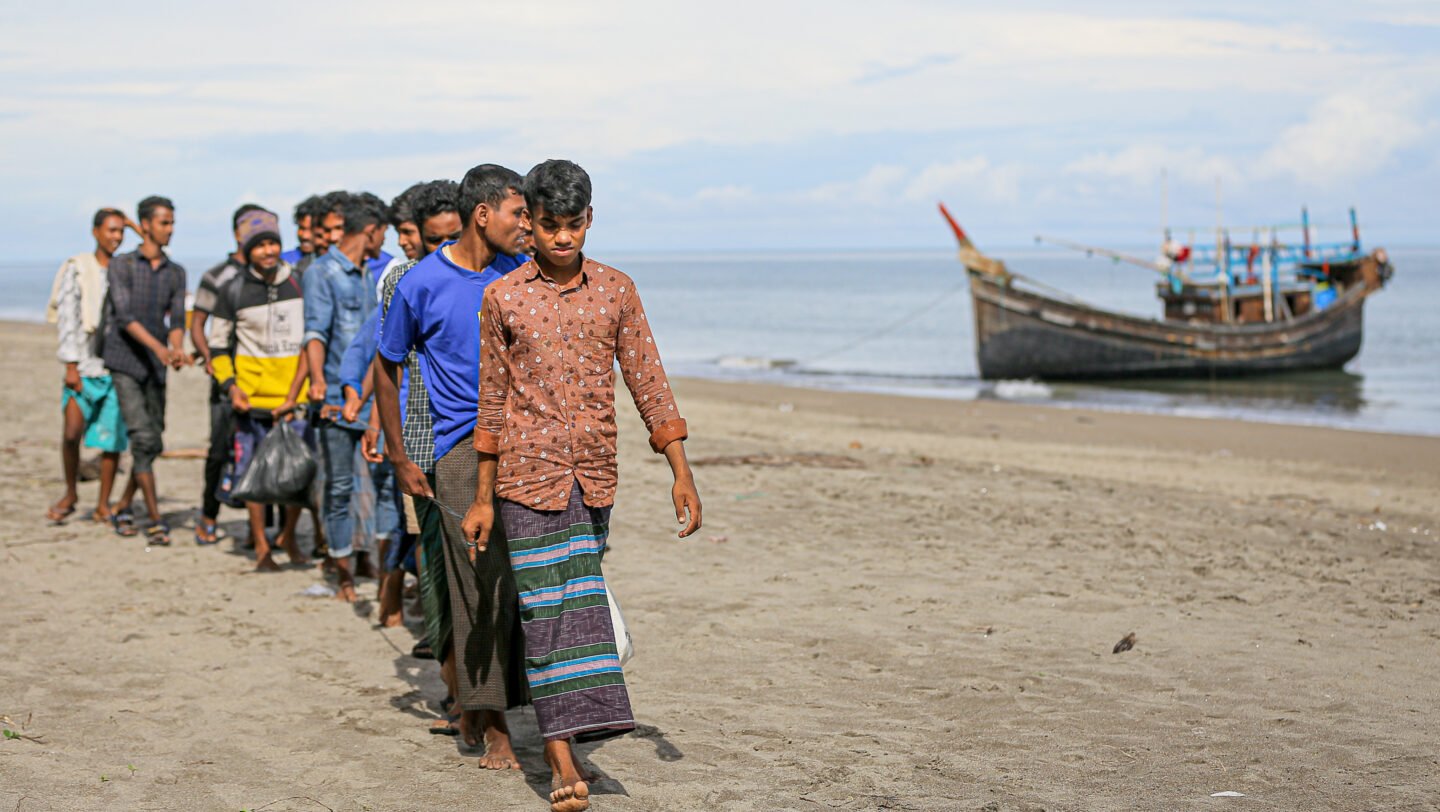 November 2022, Disembarkation Of 2 Boats With Rohingya Refugees In ...