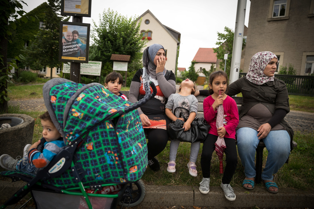 Syrian family reunited in Germany after nightmare flight