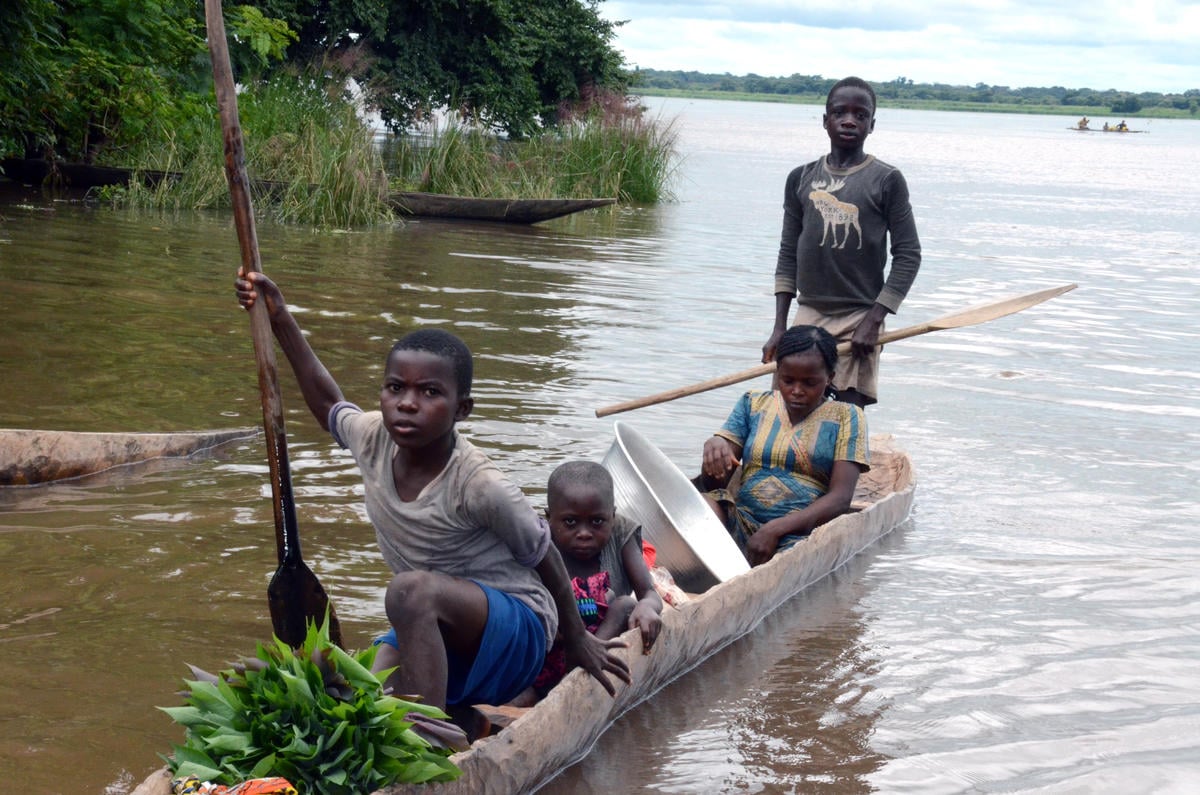 Central African Republic. Aid reaches Congolese refugees in remote village