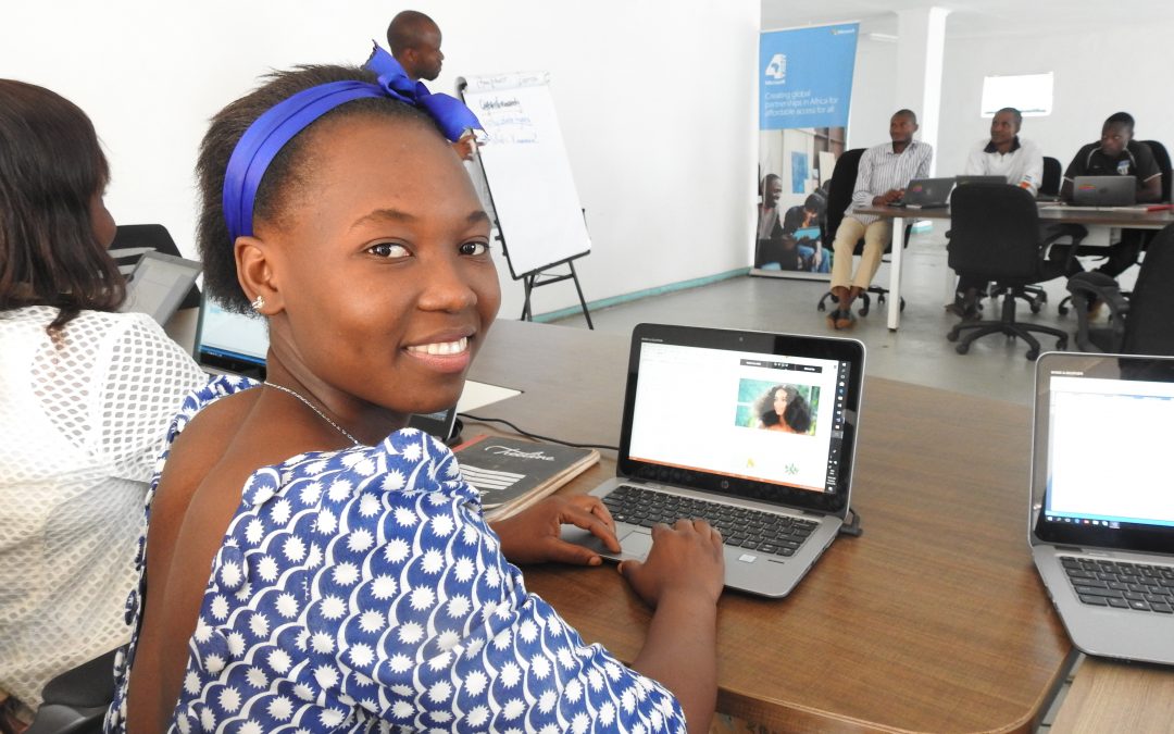 Learning how to code gives young refugee woman a chance for a brighter future