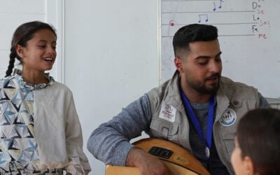 Transforming lives through music for refugees in Iraq