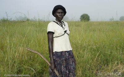 I rifugiati sud sudanesi coltivano riso – e legami – con la comunità ugandese