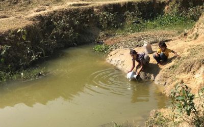 Le risorse idriche per i rifugiati Rohingya si riducono a un livello critico a causa del prolungarsi della stagione secca