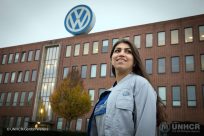 I rifugiati ripartono da zero nell'industria automobilistica tedesca